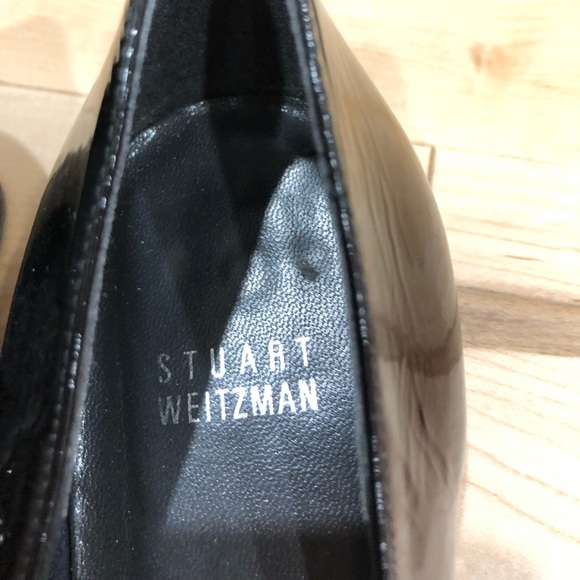 Stuart Weitzman black patent flats - Picture 3 of 6